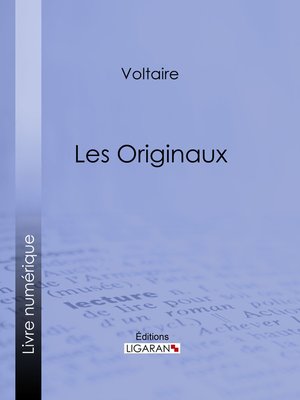 cover image of Les Originaux